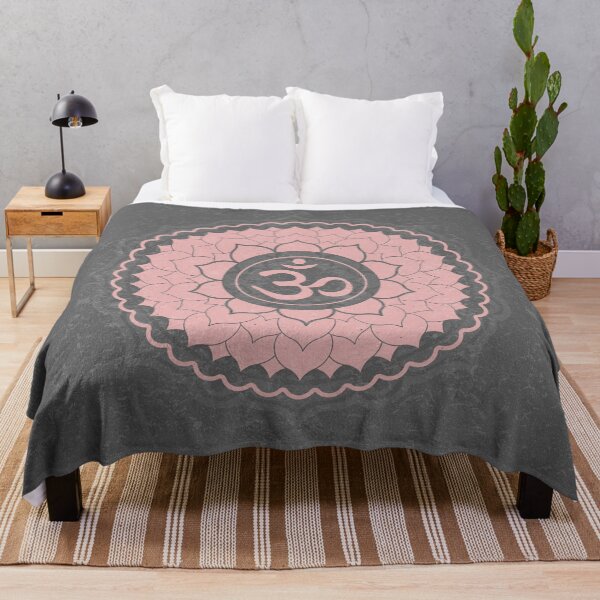 Artikelvorschau, Crown Chakra Mandala - Slate + Rose entworfen und verkauft von Irene Estelle.