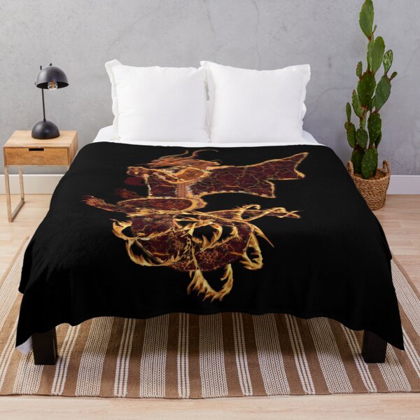 Item preview, Art - Hand-drawn Mythical beauty Flames of the Western Dragon designed and sold by Eejee-SK.