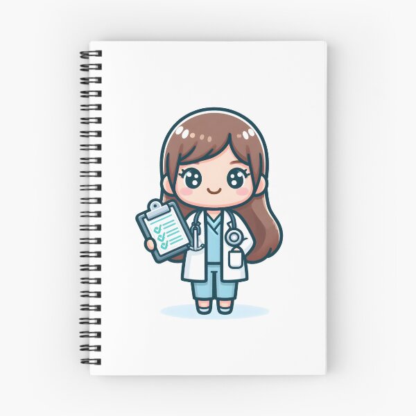 Item preview, Kawaii Doctor With Clipboard designed and sold by CanvasCutie.