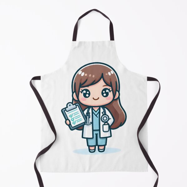 Item preview, Kawaii Doctor With Clipboard designed and sold by CanvasCutie.