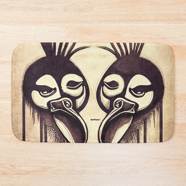 Item preview, Art Nouveau Style Duck Print on Canvas - dePace' designed and sold by mrpropcake.