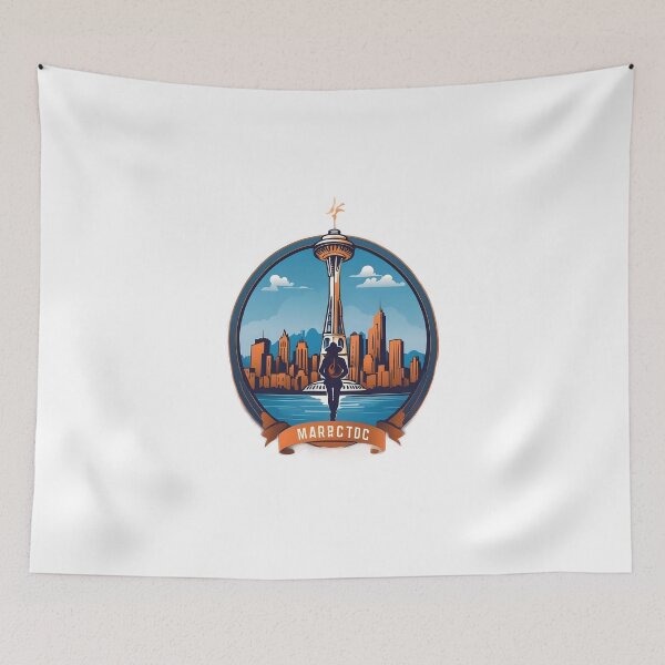 Item preview, City with big tower designed and sold by david stigler.
