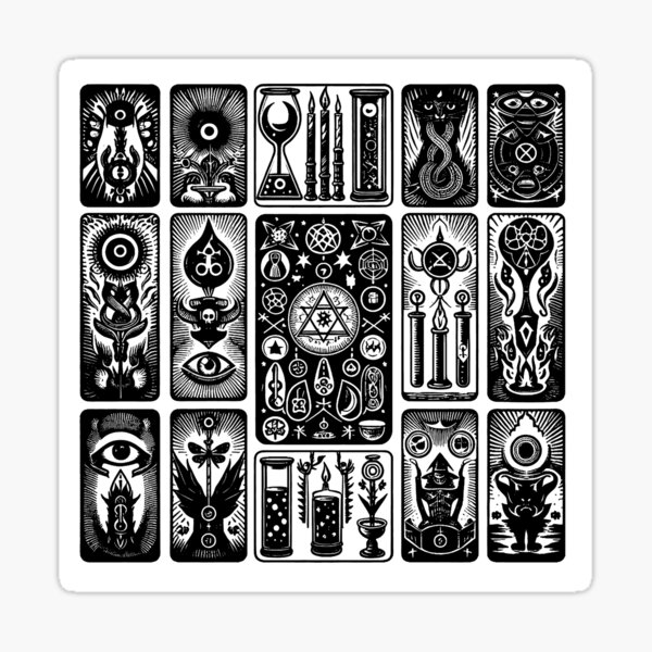 Item preview, tarot cards designed and sold by MRANTONELLI.