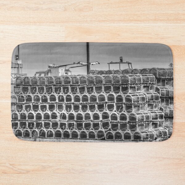 Item preview, Lobster Pots Newquay Harbor  designed and sold by Londonimages.