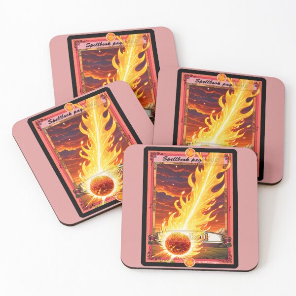 Item preview, Fireball Spell and Mountain Scene - CCG Border Full Art - 1st Edition designed and sold by Rogue Wizard.