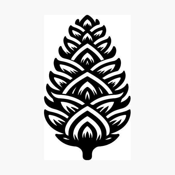 Item preview, Pine cone modern minimal designed and sold by badbug.