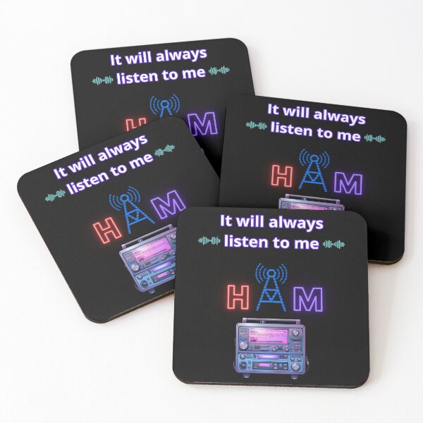 Item preview, It Will Always Listen To Me Ham Radio Cool Gifts For Amateur Radio Lovers Radio Operators designed and sold by Waves-of-Art.
