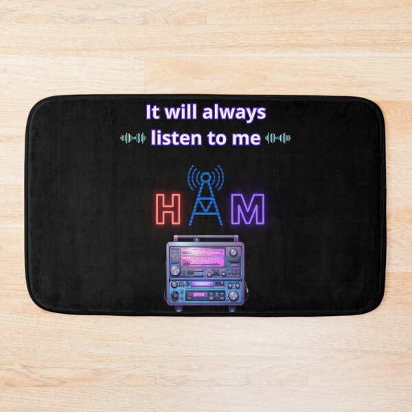 Item preview, It Will Always Listen To Me Ham Radio Cool Gifts For Amateur Radio Lovers Radio Operators designed and sold by Waves-of-Art.