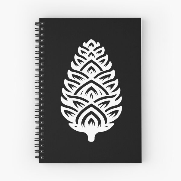 Item preview, white pine cone modern minimal designed and sold by badbug.