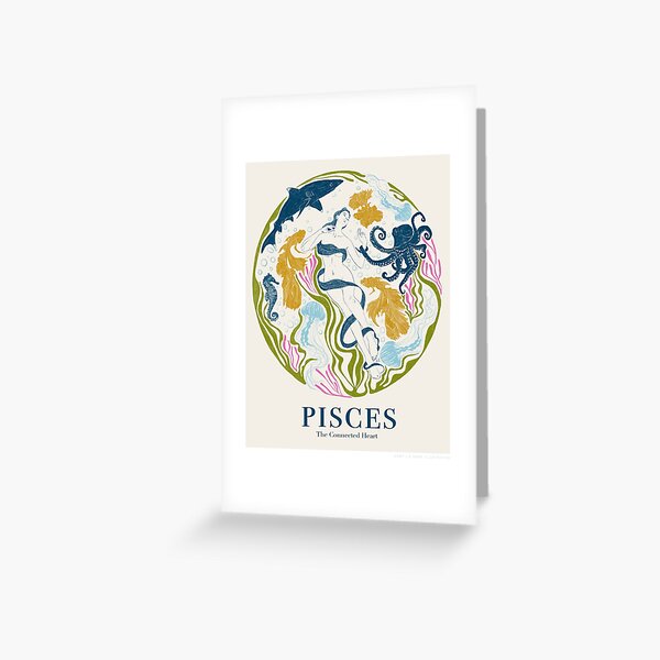 Item preview, Pisces - The Connected Heart  designed and sold by jennylizrome.