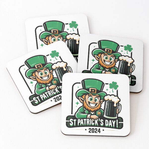 Item preview, Cheers to St. Patrick's Day 2024: Joyful Leprechaun designed and sold by MythicBiscuit.