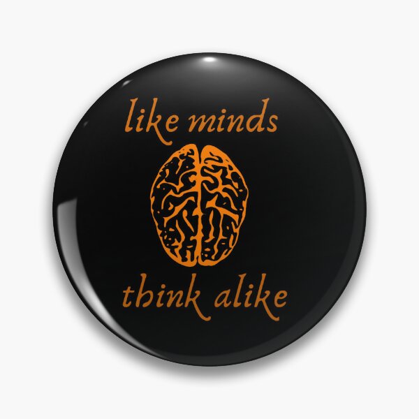 Item preview, like minds think alike designed and sold by HelaineJesse.