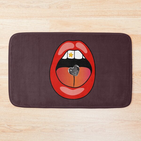 Item preview, RUNAWAY STEPH Design Red Black Heart Mouth Classic designed and sold by RunawaySteph.