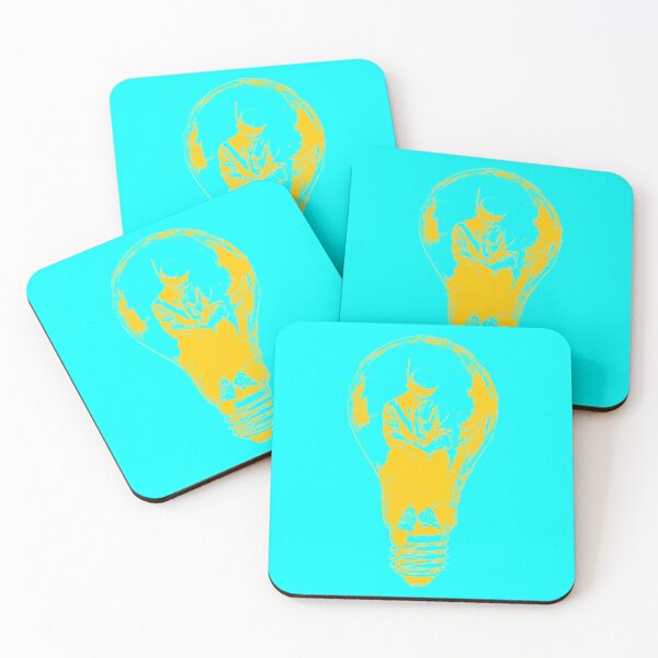 Item preview, Astroman in a bulb - yellow designed and sold by Art Happens.