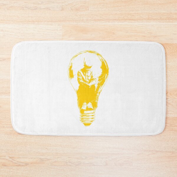 Item preview, Astroman in a bulb - yellow designed and sold by Art Happens.