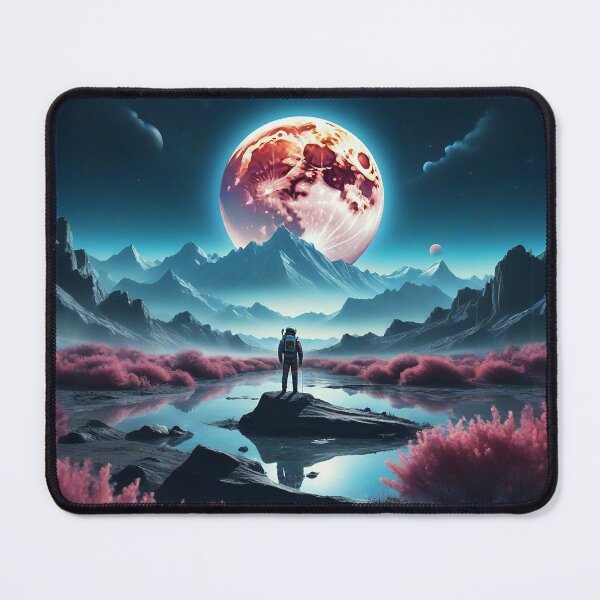Item preview, Alien Moonfall Dreamscape designed and sold by TechnoWhimsy.