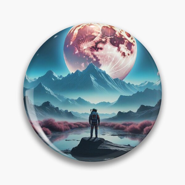 Item preview, Alien Moonfall Dreamscape designed and sold by TechnoWhimsy.