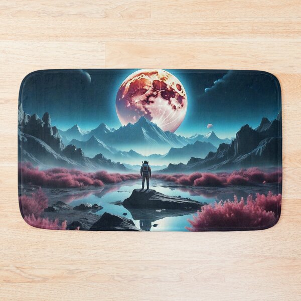 Item preview, Alien Moonfall Dreamscape designed and sold by TechnoWhimsy.