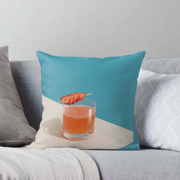 Item preview, Refreshing Pink Strawberry Summer Cocktail designed and sold by newburyboutique.