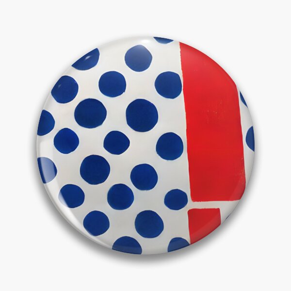 Item preview, Blue Dots, Red Thunder - Seamless Pattern designed and sold by Chubuter.