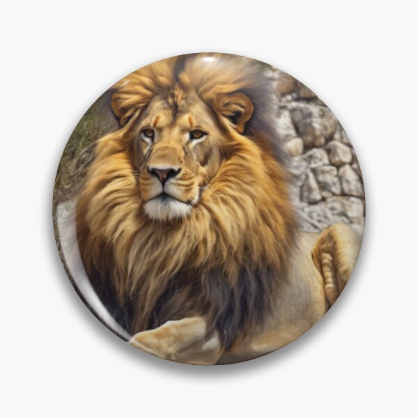 Item preview, Wildlife Warrior Lion King Fight designed and sold by andrew758.