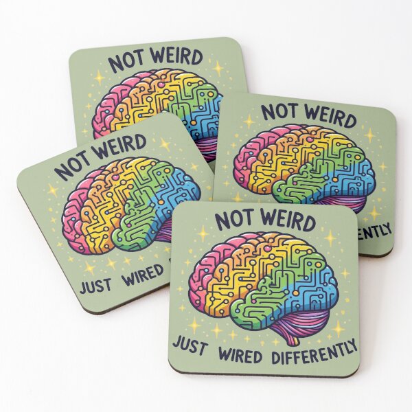 Item preview, Not weird just wired differently designed and sold by Vkinsify.