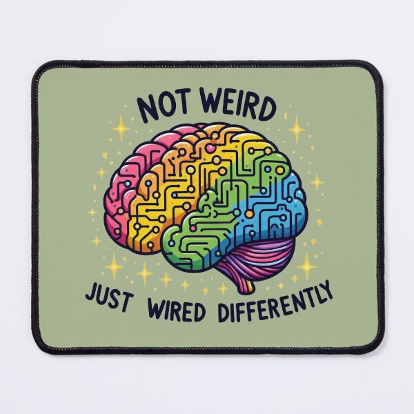 Item preview, Not weird just wired differently designed and sold by Vkinsify.
