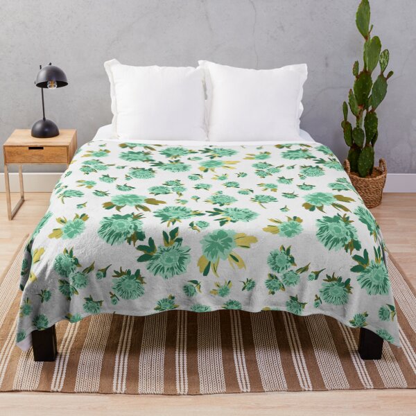 Item preview, Golden Mint Marigold and Daisy Harmony - Lush Spring Florals Inspired by Sydney's Urban Oasis designed and sold by Jay Dee Dearness.