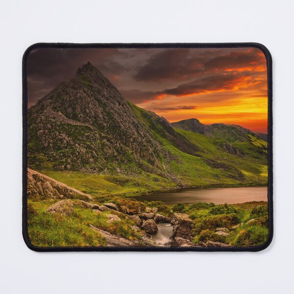 Item preview, Llyn Ogwen And Tryfan Mountain Snowdonia designed and sold by AJEvans.