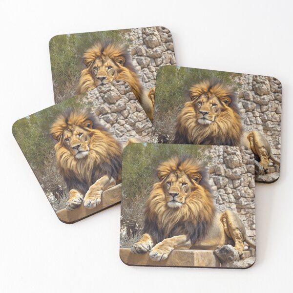 Item preview, Wildlife Warrior Lion King Fight designed and sold by andrew758.