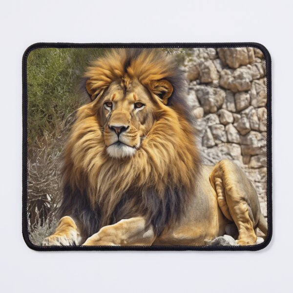 Item preview, Wildlife Warrior Lion King Fight designed and sold by andrew758.