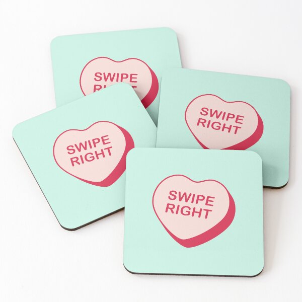 Item preview, Swipe Right Rejected Candy Heart designed and sold by creativecurly.