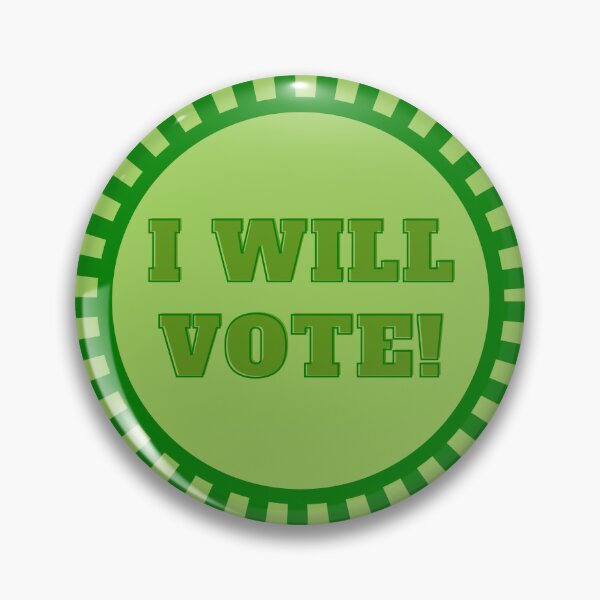 Item preview, I will vote green designed and sold by hanbananakelly.