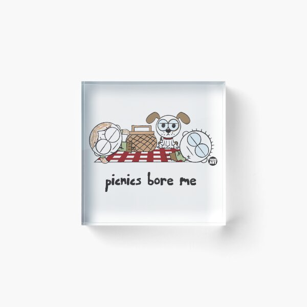 Item preview, HAPPY CAMPER - PICNICS BORE ME designed and sold by TODD GOLDMAN.