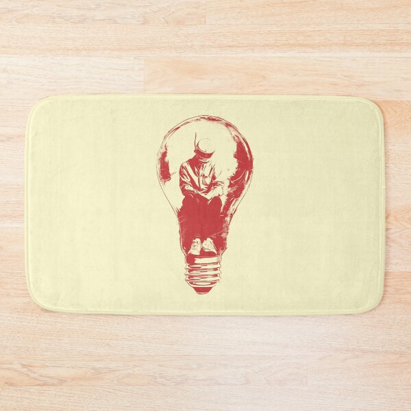 Item preview, Astroman in a bulb - red designed and sold by Art Happens.