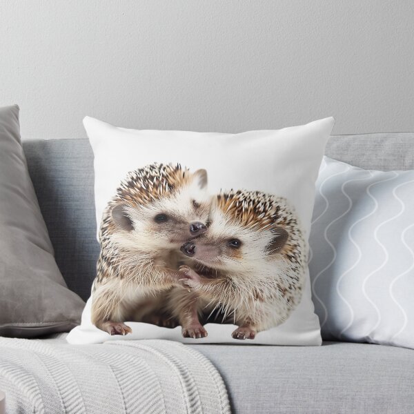 Item preview, Tender Moment Between Hedgehog Friends designed and sold by prehistoricco.