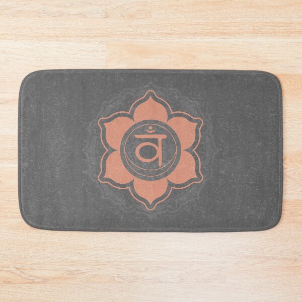 Item preview, Sacral Chakra Mandala - Slate + Coral designed and sold by Irene Estelle.