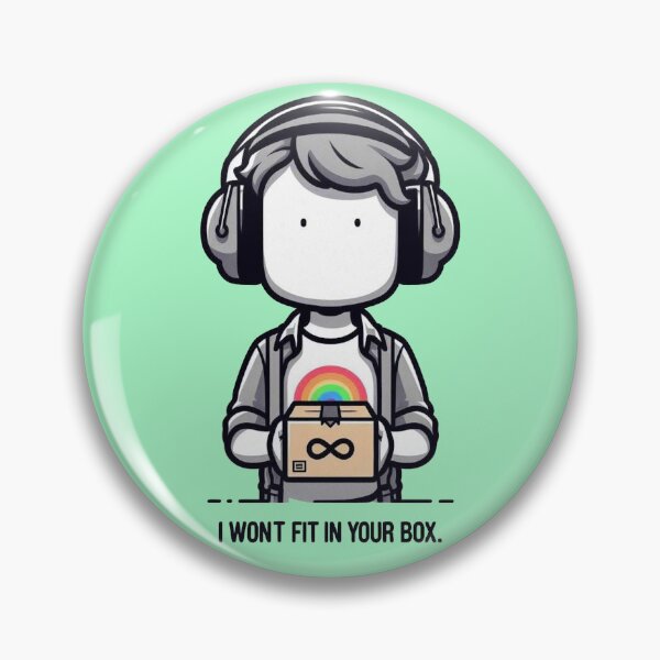 Item preview, I won't fit in your box designed and sold by Vkinsify.
