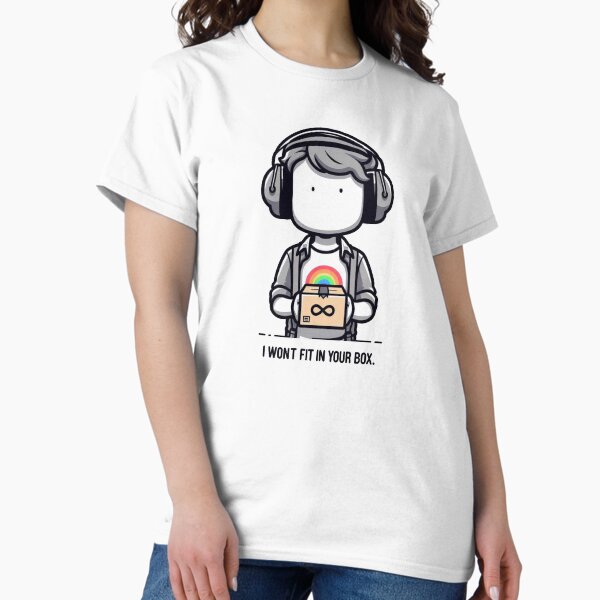 Item preview, I won't fit in your box designed and sold by Vkinsify.