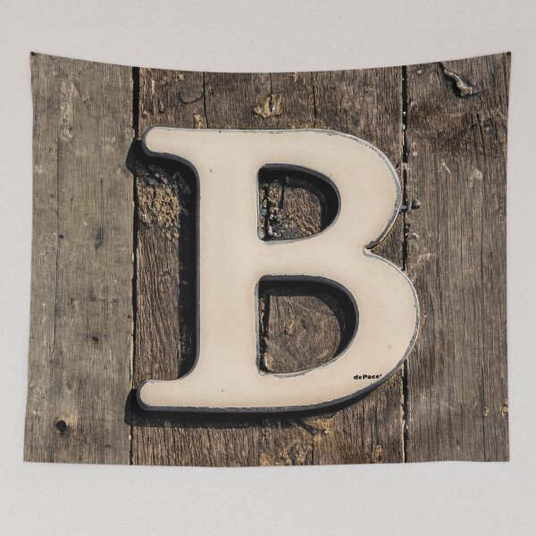 Item preview, Letter B on Old Wood Floor - dePace' designed and sold by mrpropcake.