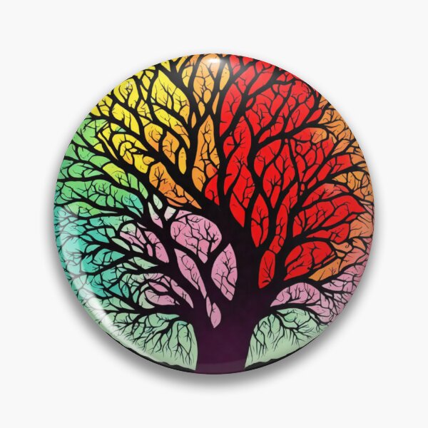 Item preview, Uprooted Colorful Tree of Life - Abstract Art designed and sold by Vilemo.