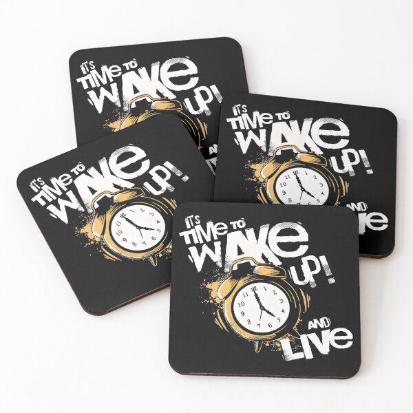 Item preview, wake up! designed and sold by PopArtPulse.