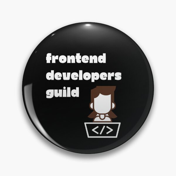 Item preview, Frontend Developer Guild designed and sold by RobMakesMerch.