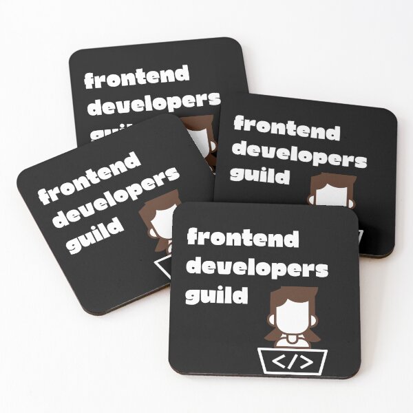 Item preview, Frontend Developer Guild designed and sold by RobMakesMerch.