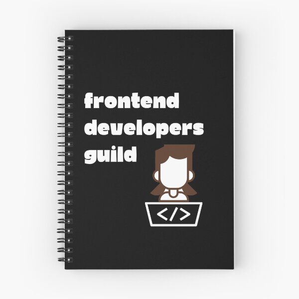 Item preview, Frontend Developer Guild designed and sold by RobMakesMerch.