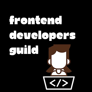 Artwork thumbnail, Frontend Developer Guild by RobMakesMerch