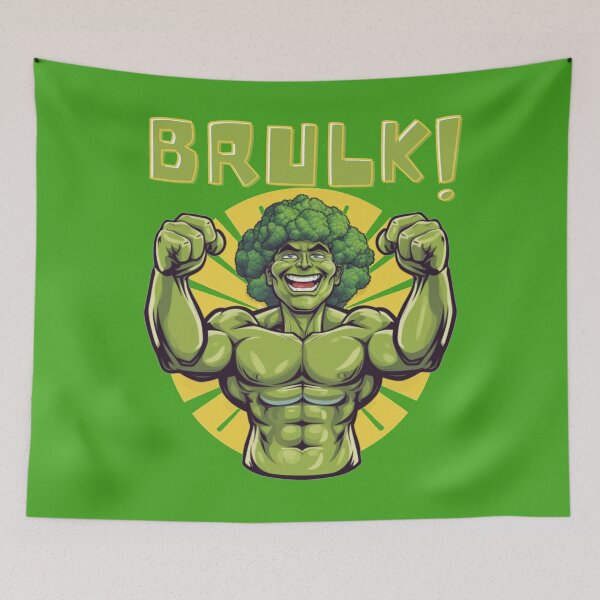 Item preview, Brulk Smash: Veggie Vigilante designed and sold by PurpleMoss.