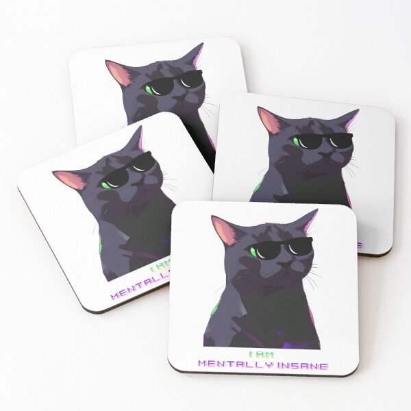 Item preview, Dissociated Cat Meme designed and sold by dasjozef.