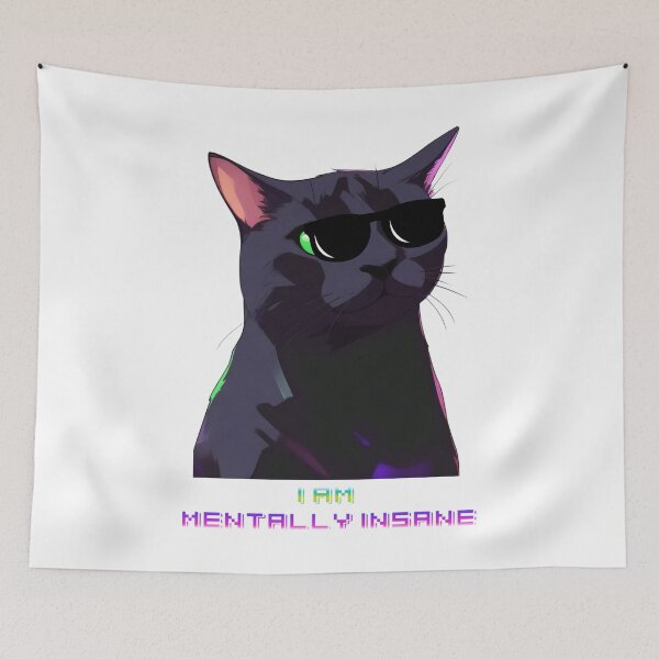 Item preview, Dissociated Cat Meme designed and sold by dasjozef.