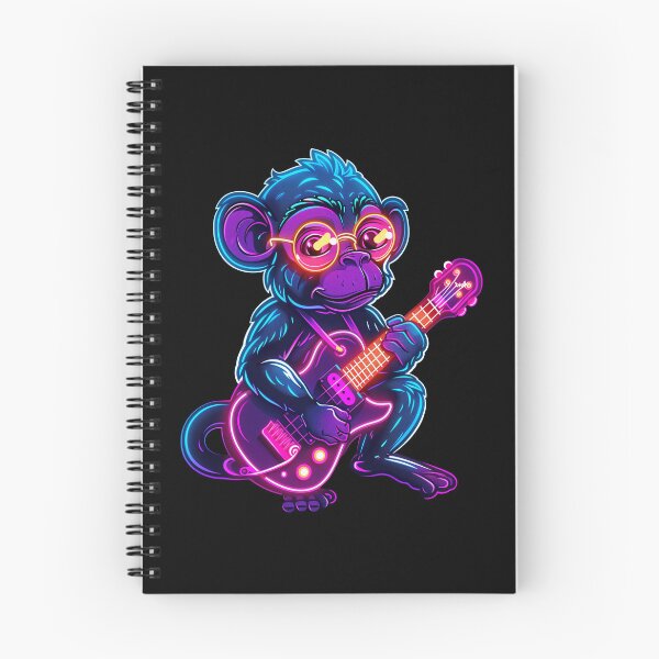 Item preview, Neon Monkey Guitarist no.2 designed and sold by Monokular.
